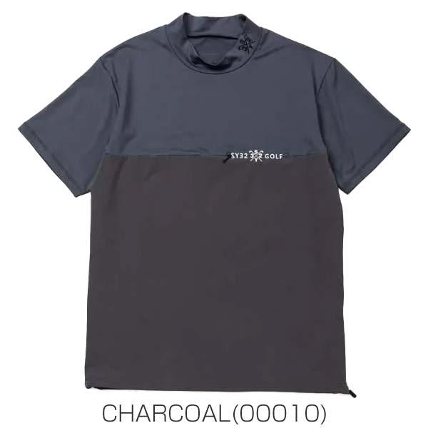 SY32 by SWEET YEARS ゴルフ モックシャツ 半袖 レディース おしゃれ