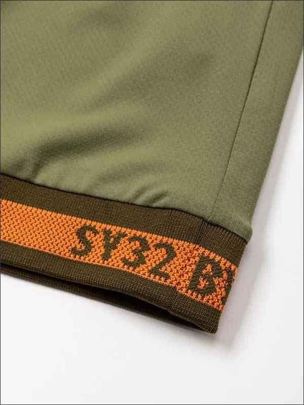 SY32 by SWEET YEARS ライト ストレッチ ロゴ モックネック 半袖シャツ ゴルフウェア メンズ 2025年春夏モデル M-XL SYG-25S038_9