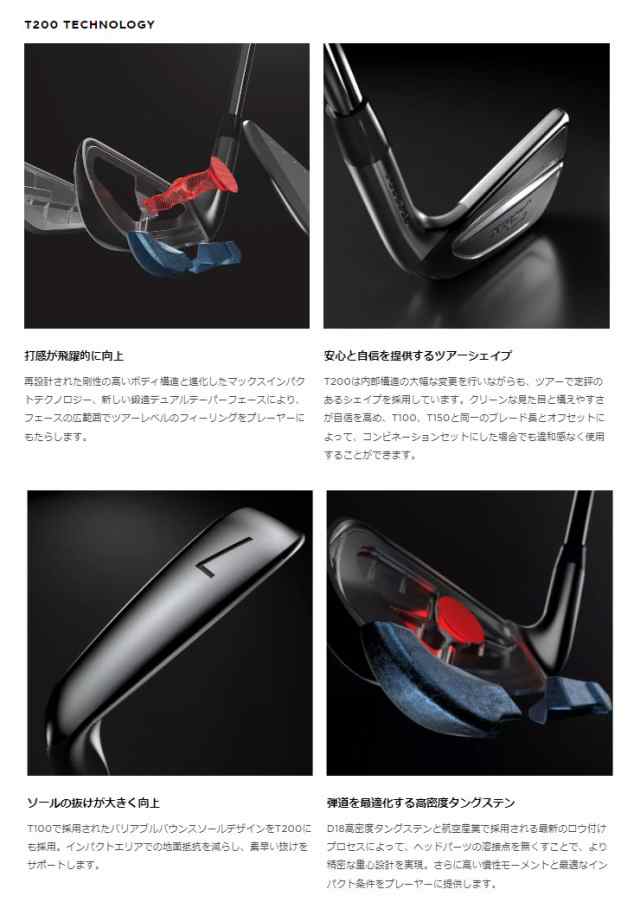 特注カスタムクラブ タイトリスト T200 アイアン DG95 / DG105 / DG120