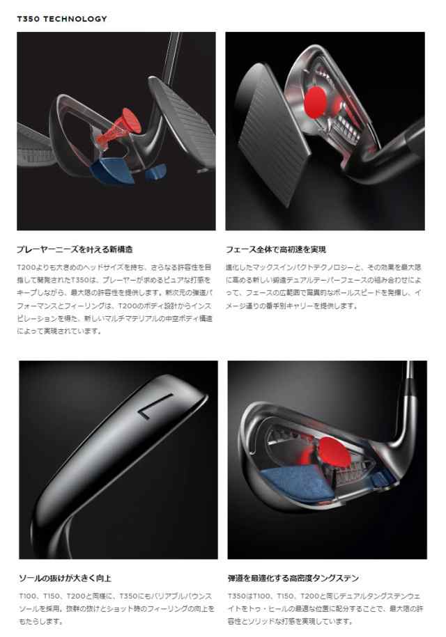 特注カスタムクラブ タイトリスト T350 アイアン Titleist TENSEI AV