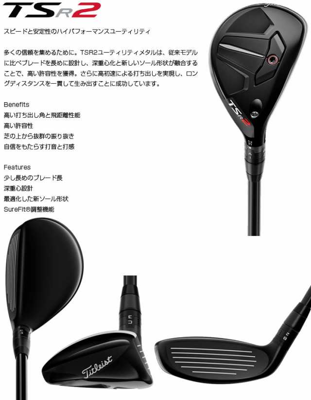 Titleist TSR3 4U Utility Golf Club Head Only Slight Sole