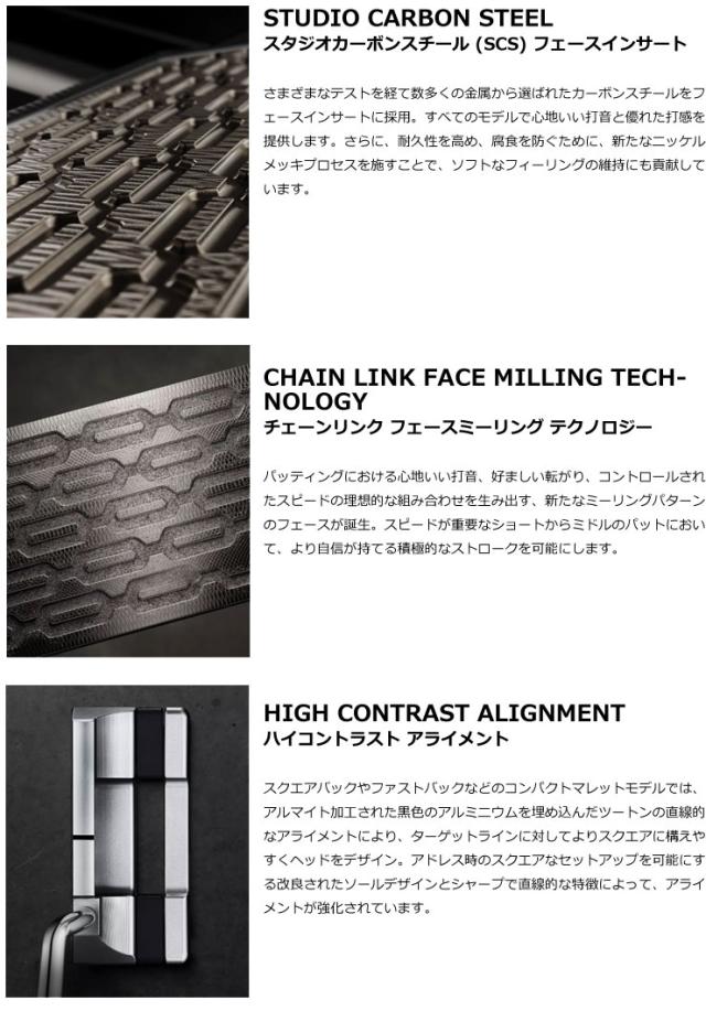スコッティ・キャメロン スタジオスタイル ファストバック Long Design パター 日本正規品_3