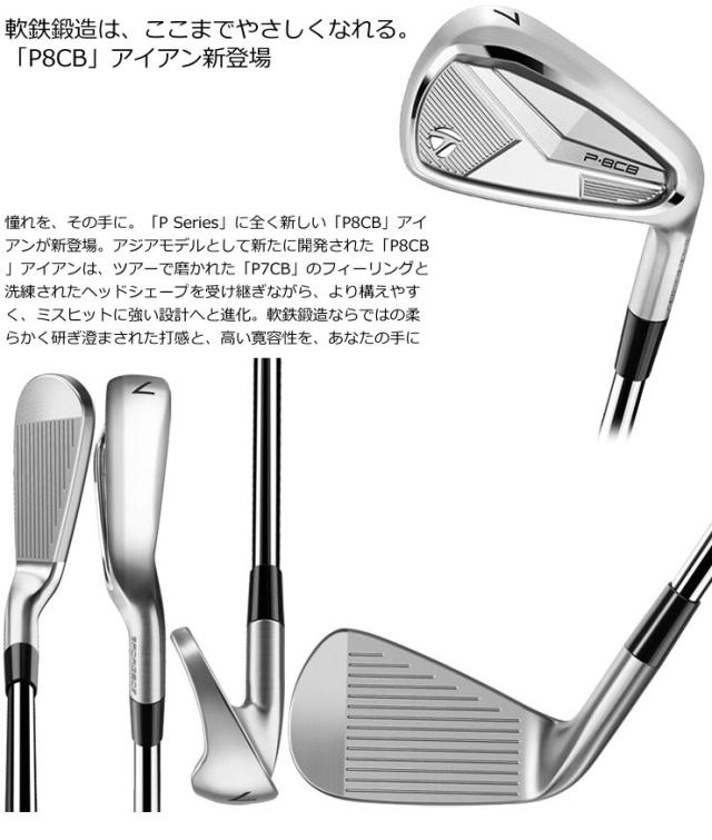 特注カスタムクラブ テーラーメイド P8CB アイアン ダイナミック