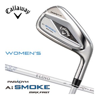 キャロウェイ PARADYM Ai SMOKE MAX FAST ウィメンズ アイアン 三菱 ELDIO 40 for Callaway シャフト  5本セット[＃7-PW、SW]の通販はau PAY マーケット - ゴルフプラザ グリーンフィル | au PAY マーケット－通販サイト