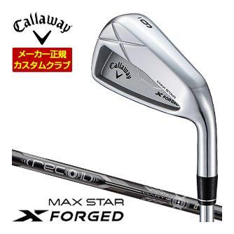 特注カスタムクラブ キャロウェイ X FORGED MAX STAR アイアン 単品[＃4、＃5] RECOIL DART 6T for Callaway シャフト