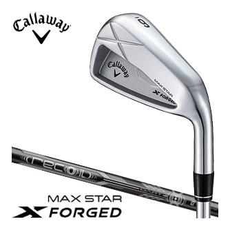 キャロウェイ X FORGED MAX STAR アイアン 5本セット[＃6-P] RECOIL DART for Callaway 6 シャフト