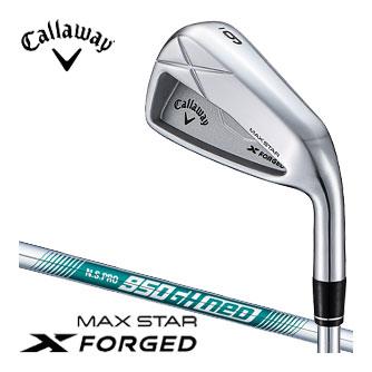 キャロウェイ X FORGED MAX STAR アイアン 5本セット[＃6-P]  N.S.PRO 950GH NEO シャフト