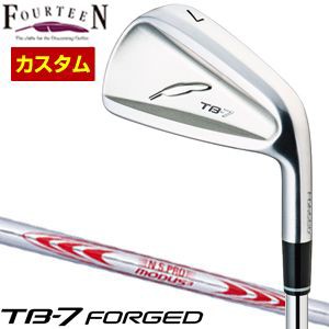 特注カスタムクラブ フォーティーン TB-7 Forged アイアン N.S.PRO MODUS3 TOUR130 シャフト 4本セット[＃7-P]