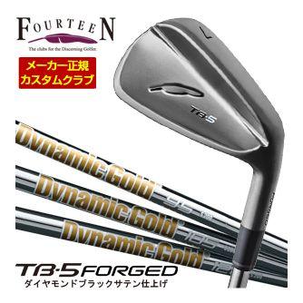 特注カスタムクラブ フォーティーン 2025NEW TB-5 FORGED アイアン DG105 ONYX BLACK シャフト 単品[＃5、＃6、＃7、＃8、＃9、PW] 特注カスタムクラブ フォーティーン 2025NEW TB-5 FORGED
