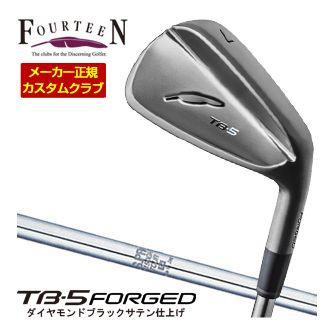 特注カスタムクラブ フォーティーン 2025NEW TB-5 FORGED アイアン DG105 ONYX BLACK シャフト 単品[＃5、＃6、＃7、＃8、＃9、PW] 特注カスタムクラブ フォーティーン 2025NEW TB-5 FORGED