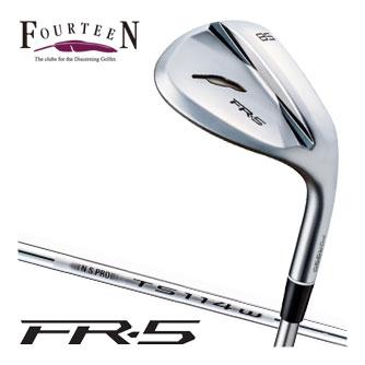 フォーティーン FR-5 ウエッジ パールサテン仕上げ N.S.PRO TS-114w Ver2 スチールシャフト
