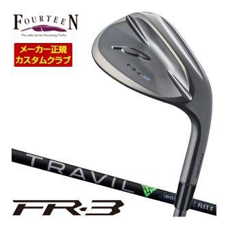 特注カスタムクラブ フォーティーン FR-3 ウエッジ ダイヤモンドブラックサテン仕上げ フジクラ TRAVIL IRON シャフト 26,384円