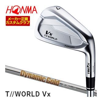 特注カスタムクラブ 本間ゴルフ ツアーワールド TW767Vx アイアン ダイナミックゴールド105 シャフト 単品[＃4、＃5、＃6、＃7、＃8、＃9、P、A]の通販は