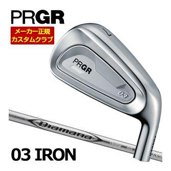特注カスタムクラブ プロギア 03 アイアン 三菱 ディアマナ THUMP IRON シャフト 単品[I＃5、I＃6、＃GW]