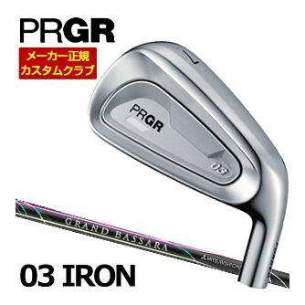 特注カスタムクラブ プロギア 03 アイアン 三菱 GRAND BASSARA Iron シャフト 単品[I＃5、I＃6、＃GW]