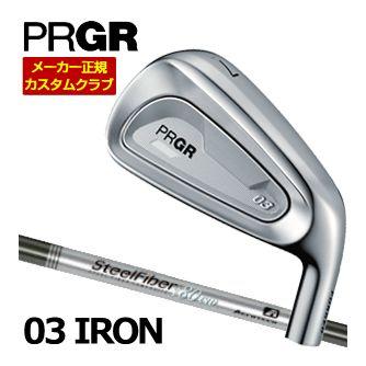 特注カスタムクラブ プロギア 03 アイアン Steel Fiber i / fc シャフト 単品[I＃5、I＃6、＃GW]