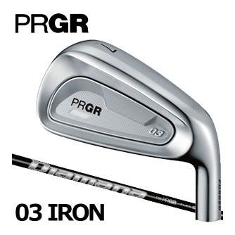 プロギア 03 アイアン 5本セット[＃7-PW、AW] Diamana M FOR PRGR シャフト