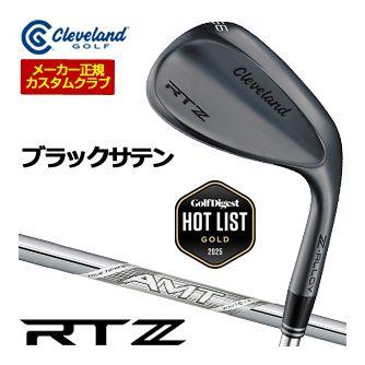 特注カスタムクラブ クリーブランド RTZ ブラックサテン ウエッジ ダイナミックゴールド 85 シャフト