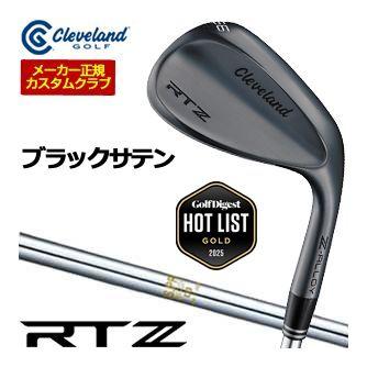 特注カスタムクラブ クリーブランド RTZ ブラックサテン ウエッジ N.S.PRO 850GH シャフト