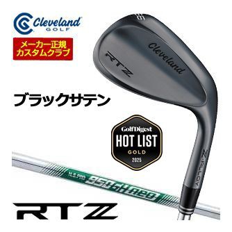 特注カスタムクラブ クリーブランド RTZ ブラックサテン ウエッジ N.S.PRO 950GH neo シャフトの通販は