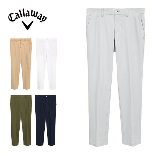 キャロウェイ 8WAYストレッチ ドビー ロングパンツ ゴルフウェア メンズ 2025年春夏モデル S-4L C25126100