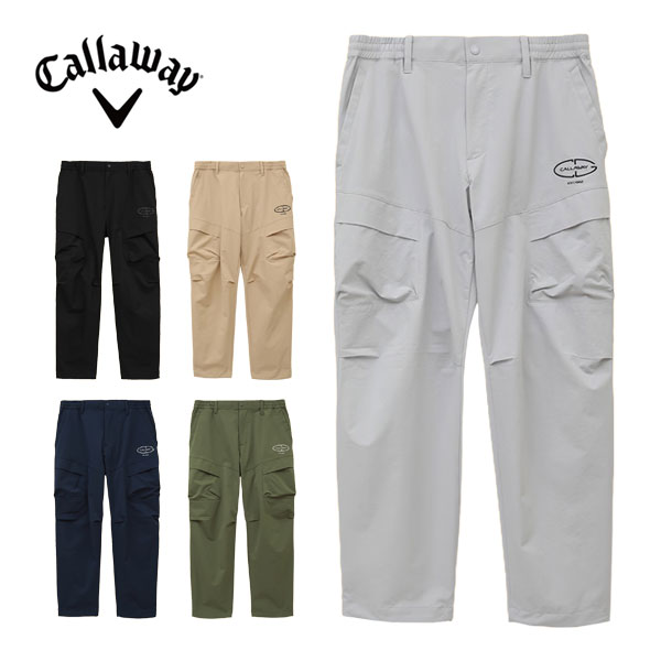 キャロウェイ 8WAYストレッチ リラックス ロングパンツ ゴルフウェア メンズ 2025年春夏モデル S-4L C25126107