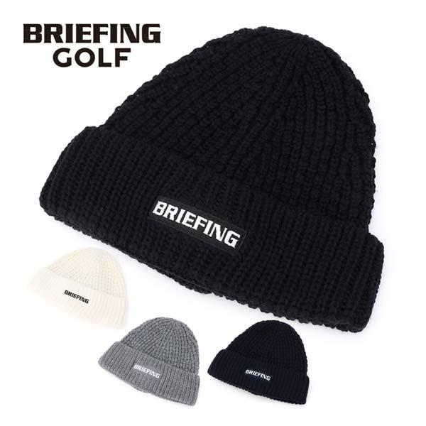 ブリーフィング ゴルフ WR ウール ビーニー ゴルフウェア メンズ BRG253MC5
