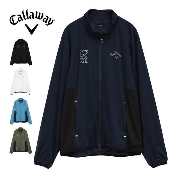 キャロウェイ スターストレッチ フルジップ ブルゾン ゴルフウェア メンズ 2025年秋冬モデル M-3L C25215100