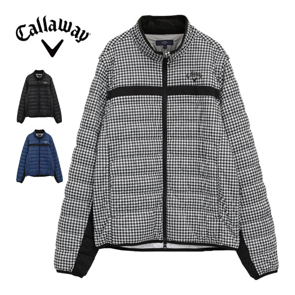 キャロウェイ スターストレッチ 2WAY フルジップ 中綿 ブルゾン ゴルフウェア メンズ 2025年秋冬モデル M-3L C25215107