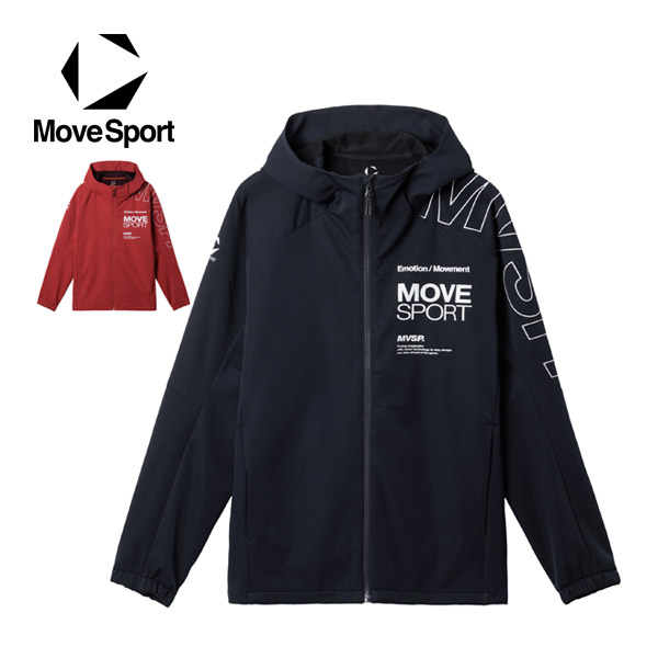 ムーブスポーツ 石川祐希選手着用 ACTIVE SUITS ヒートナビ ソフトシェル フーディー ジャケット トレーニング ウェア メンズ 2025秋冬モデル M-L ST5FJK22M