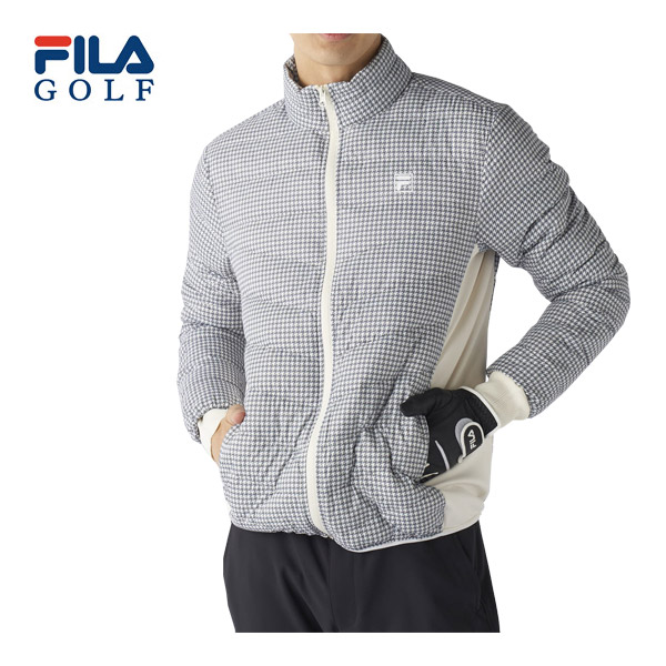 フィラゴルフ 極薄ハイブリッドダウン フルジップ ブルゾン ウェア メンズ 2025年秋冬モデル M-3L 785-205