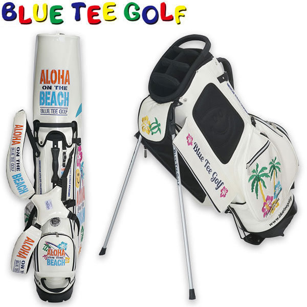 ブルーティーゴルフ キャディバッグ アロハオンザビーチ スタンドキャディーバッグ CB-011