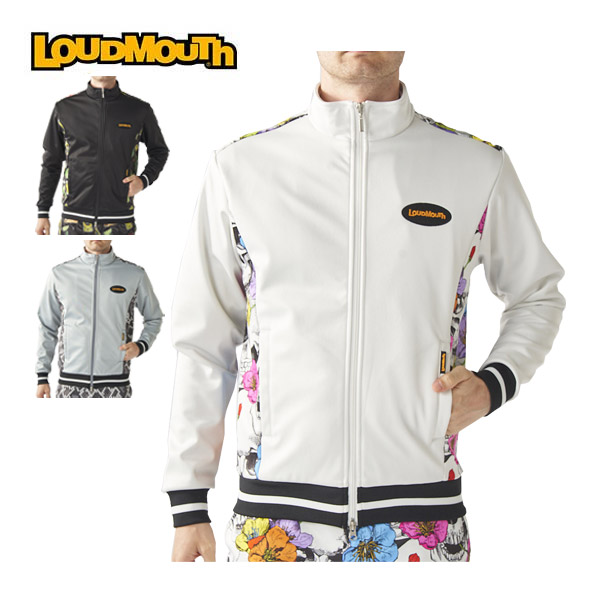 ラウドマウス ゴルフ ボンディング フルジップ ブルゾン ウェア メンズ 2025年秋冬モデル M-4L 775-204