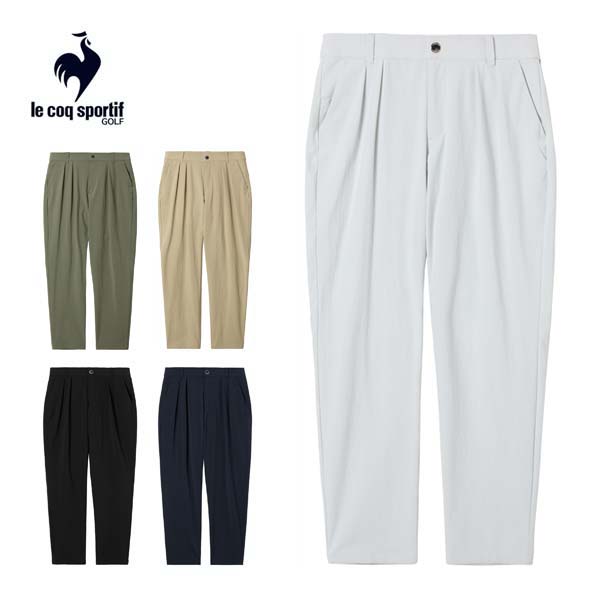 ルコックスポルティフ ゴルフ タック入り 9分丈 ロングパンツ ウェア レディース 2025年秋冬モデル S-3L LG5FLP50L
