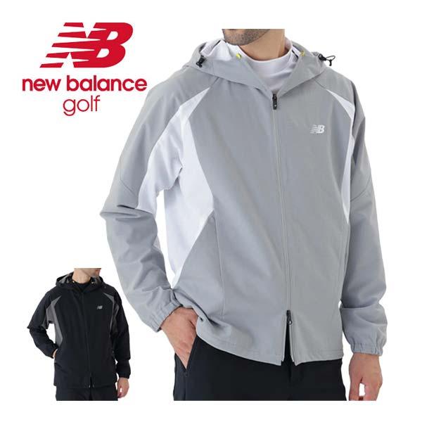 ニューバランス ゴルフ 4WAYストレッチ フルジップ シェルパーカー ウェア メンズ 2025年秋冬モデル M-LL 012-5220002