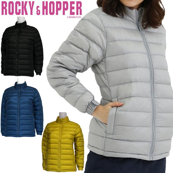 ロッキー＆ホッパー レディース ゴルフウエア 軽量 ダウンブルゾン RH-3416WL 2020年秋冬モデル M-L