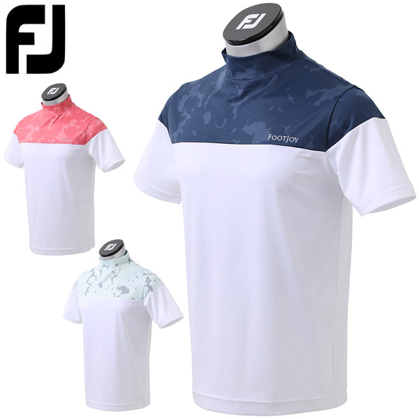 フットジョイ ゴルフウェア メンズ グラフィック モックネック 半袖シャツ Fj S21 S17 21年春夏モデル M Xlの通販はau Pay マーケット ゴルフプラザ グリーンフィル