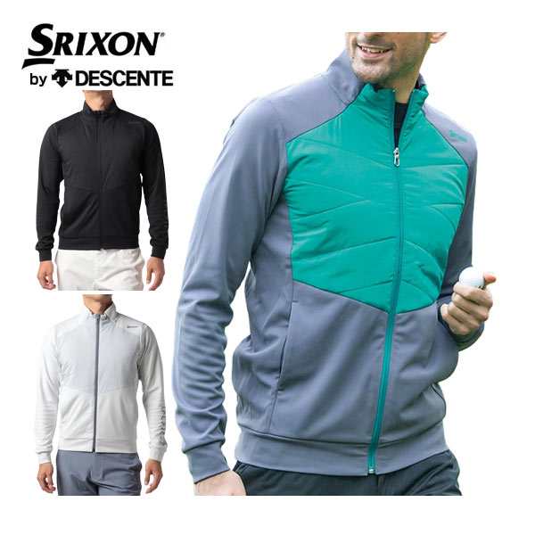 SRIXON スリクソン デサント デザイン モックネック ゴルフウェア