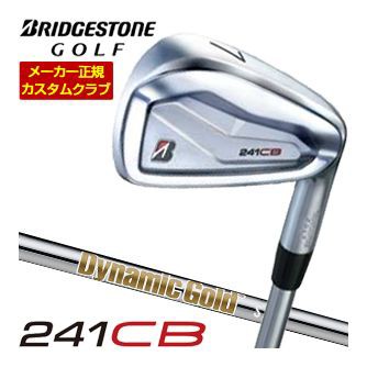 特注カスタムクラブ ブリヂストンゴルフ TOUR B 241CB アイアン 5本セット[＃6-P] ダイナミックゴールド HT シャフト