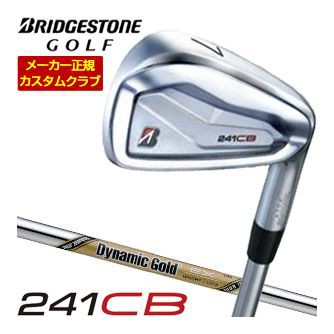 特注カスタムクラブ ブリヂストンゴルフ TOUR B 241CB アイアン 5本セット[＃6-P] ダイナミックゴールド EX ツアーイシュー シャフト