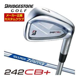 特注カスタムクラブ ブリヂストンゴルフ TOUR B 242CB+ アイアン 5本セット[＃6-P] N.S.PRO ZEROS 7 シャフト