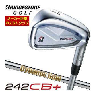 特注カスタムクラブ ブリヂストンゴルフ TOUR B 242CB+ アイアン 5本セット[＃6-P] ダイナミックゴールド HT シャフト