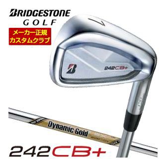 特注カスタムクラブ ブリヂストンゴルフ TOUR B 242CB+ アイアン 5本セット[＃6-P] ダイナミックゴールド EX ツアーイシュー シャフト