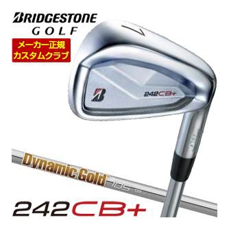 特注カスタムクラブ ブリヂストンゴルフ TOUR B 242CB+ アイアン 5本セット[＃6-P] ダイナミックゴールド 105 シャフト