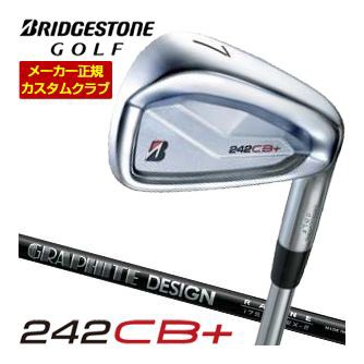 特注カスタムクラブ ブリヂストンゴルフ TOUR B 242CB+ アイアン 5本セット[＃6-P] RAUNE IRON i60 / i75 / i90 シャフト