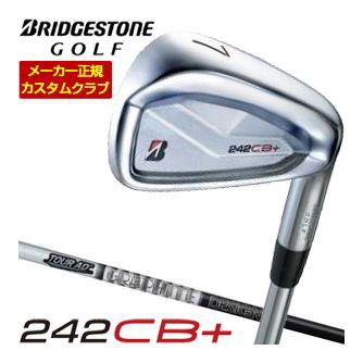 特注カスタムクラブ ブリヂストンゴルフ TOUR B 242CB+ アイアン 5本セット[＃6-P] グラファイトデザイン ツアーAD シャフト