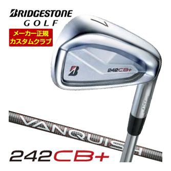 特注カスタムクラブ ブリヂストンゴルフ TOUR B 242CB+ アイアン 5本セット[＃6-P] VANQUISH BS50i シャフト