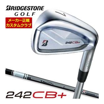 特注カスタムクラブ ブリヂストンゴルフ TOUR B 242CB+ アイアン 5本セット[＃6-P] TENSEI BS Black 80i シャフト