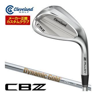 特注カスタムクラブ クリーブランド CBZ ウエッジ ダイナミックゴールド 115 シャフト