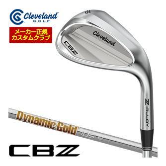特注カスタムクラブ クリーブランド CBZ ウエッジ ダイナミックゴールド 105 シャフト